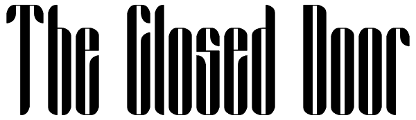 The Closed Door Font