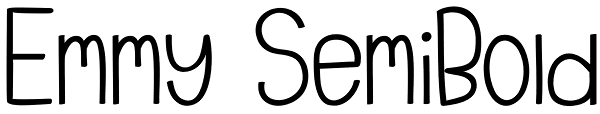 Emmy SemiBold Font