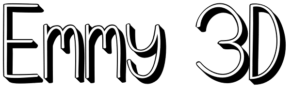 Emmy 3D Font