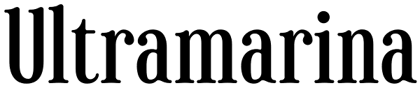 Ultramarina Font