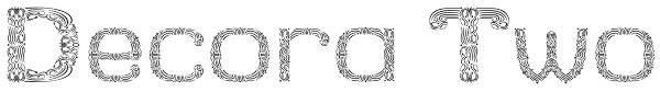 Decora Two Font