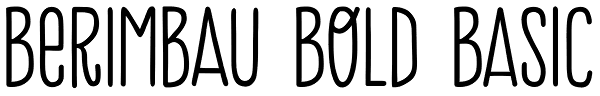 Berimbau Bold BASIC Font