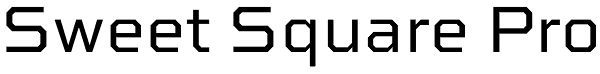 Sweet Square Pro Font