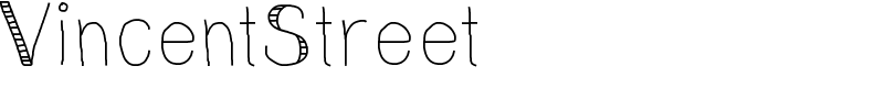 VincentStreet Font