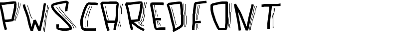 PWScaredFont Font