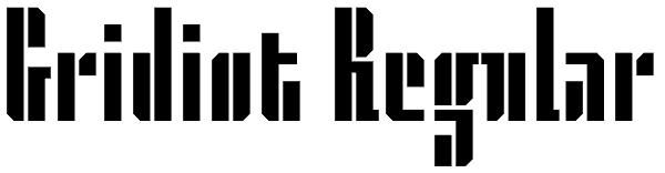 Gridiot Regular Font