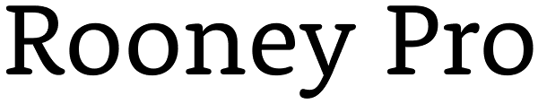 Rooney Pro Font