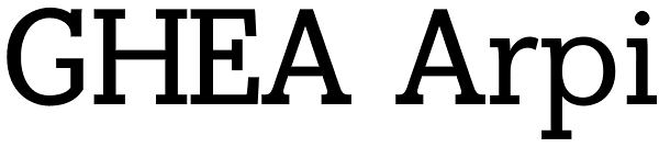 GHEA Arpi Font