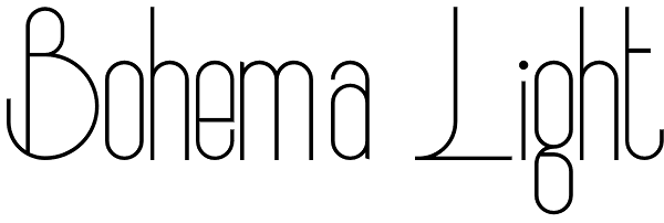 Bohema Light Font