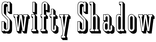 Swifty Shadow Font