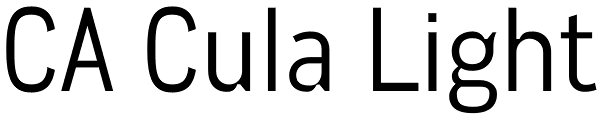 CA Cula Light Font