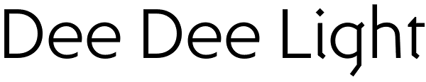 Dee Dee Light Font