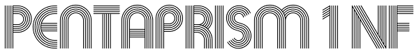 Pentaprism 1 NF Font