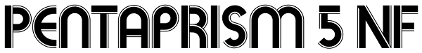 Pentaprism 5 NF Font