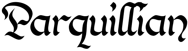 Parquillian Font