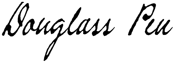 Douglass Pen Font