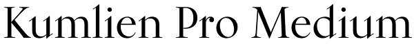 Kumlien Pro Medium Font