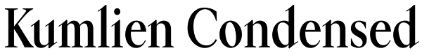 Kumlien Condensed Font