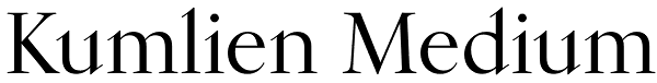 Kumlien Medium Font