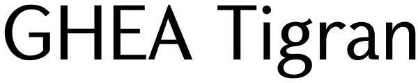 GHEA Tigran Font