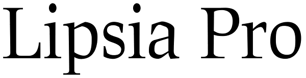 Lipsia Pro Font