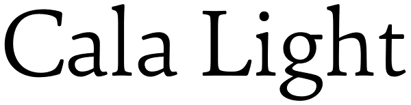 Cala Light Font