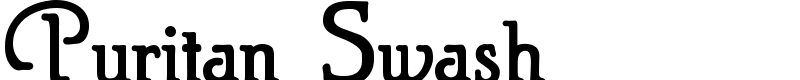 Puritan Swash Font