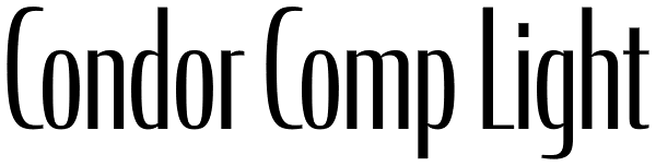 Condor Comp Light Font