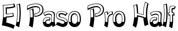 El Paso Pro Half Font