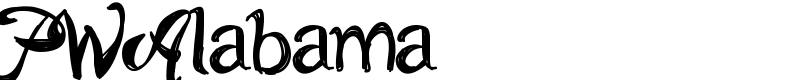 PWAlabama Font