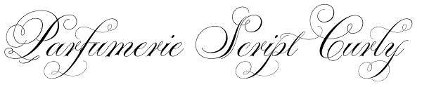 Parfumerie Script Curly Font