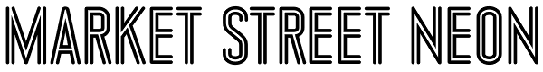 Market Street Neon Font