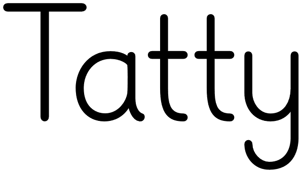 Tatty Font