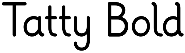 Tatty Bold Font