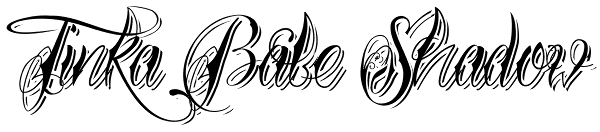 Tinka Babe Shadow Font