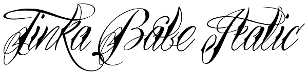 Tinka Babe Italic Font