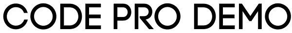 Code Pro Demo Font