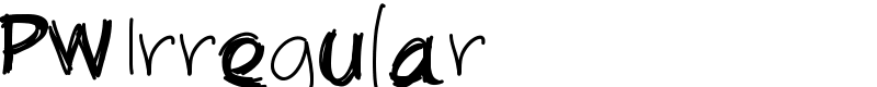 PWIrregular Font