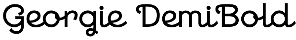 Georgie DemiBold Font