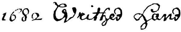 1682 Writhed Hand Font