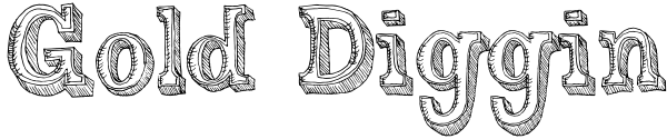 Gold Diggin Font