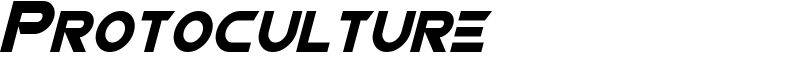 Protoculture Font