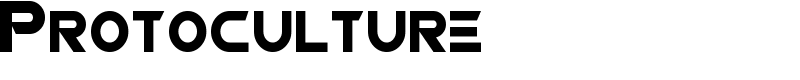 Protoculture Font