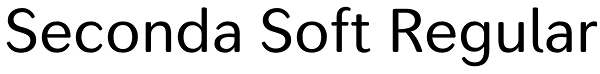 Seconda Soft Regular Font