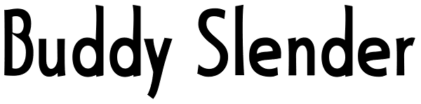 Buddy Slender Font