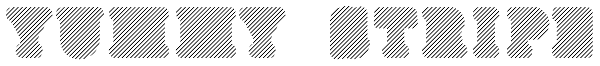 Yummy Stripe Font