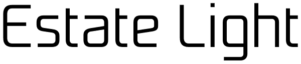 Estate Light Font