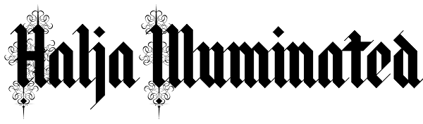 Halja Illuminated Font