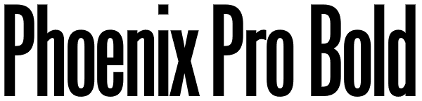 Phoenix Pro Bold Font