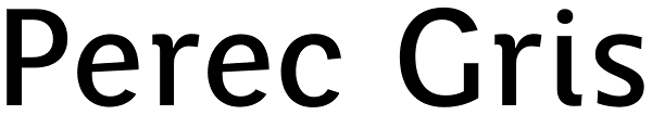 Perec Gris Font